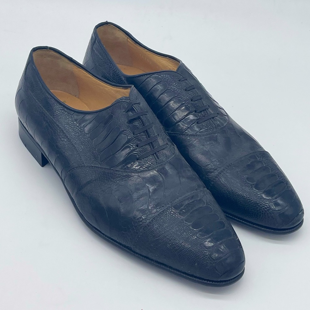 Moreschi black Dress Shoes, Size 12